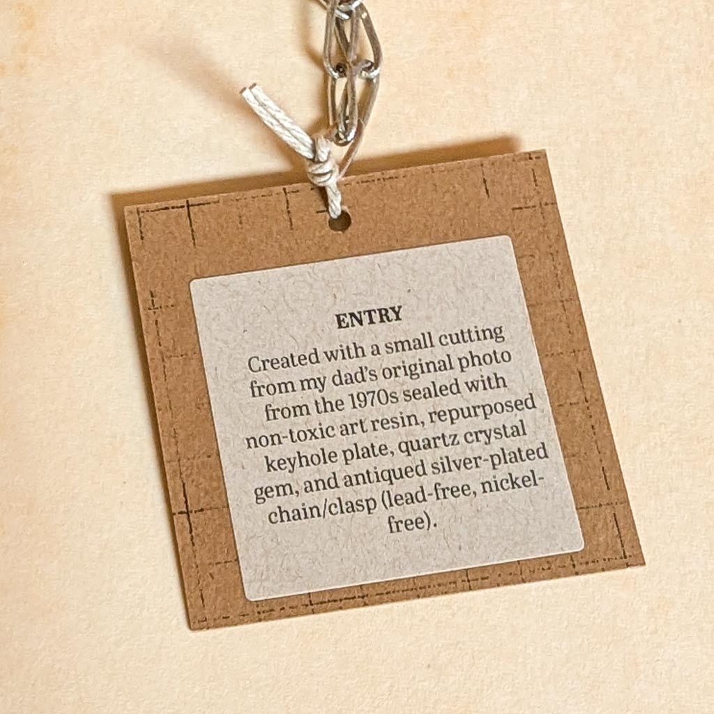 Entry | ReCapture Collection - Vintage Photo Necklace