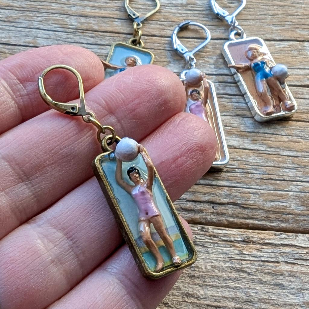 Life's a Beach Earrings - Beach Aces