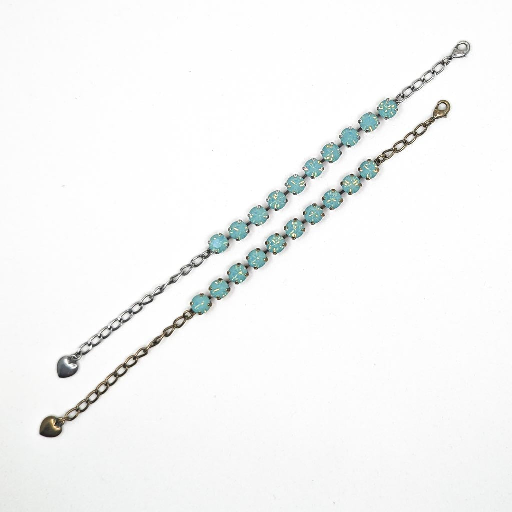 Pacific Opal Vintage Rhinestone Bracelet