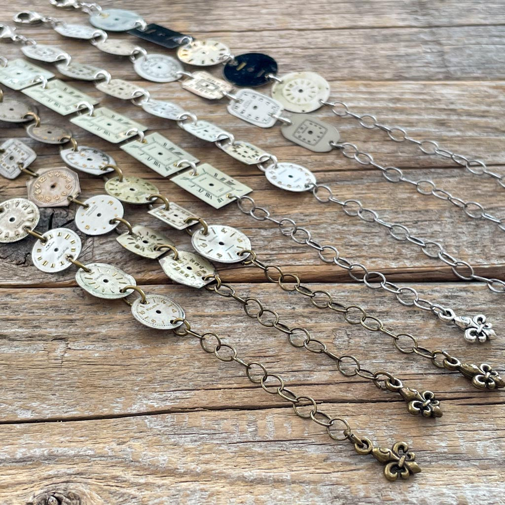 Vintage Watch Dial Bracelet - Limited Time