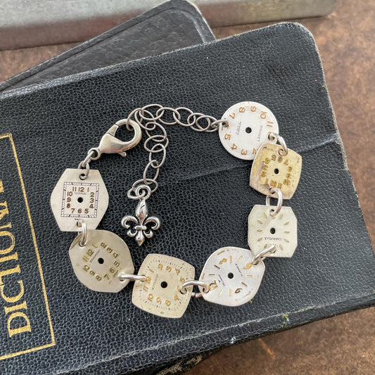 Vintage Watch Dial Bracelet - Limited Time
