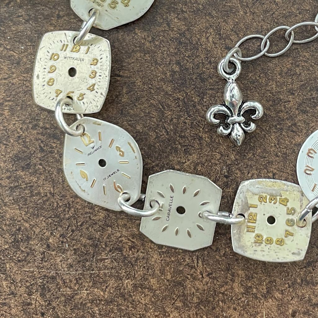 Vintage Watch Dial Bracelet - Limited Time