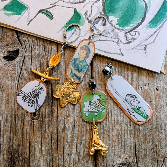 Limited Edition Earrings - Girl Scout Skate Queen