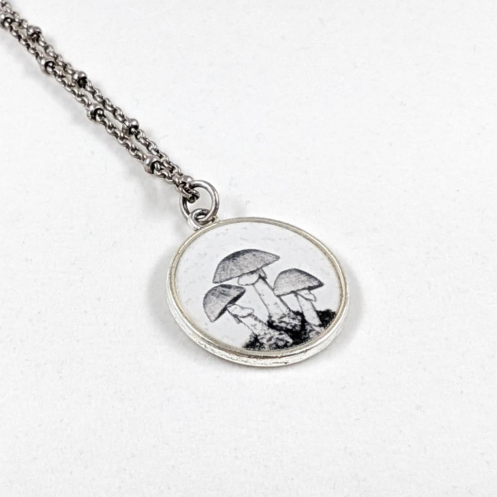 Mushroom Necklace - Death Caps