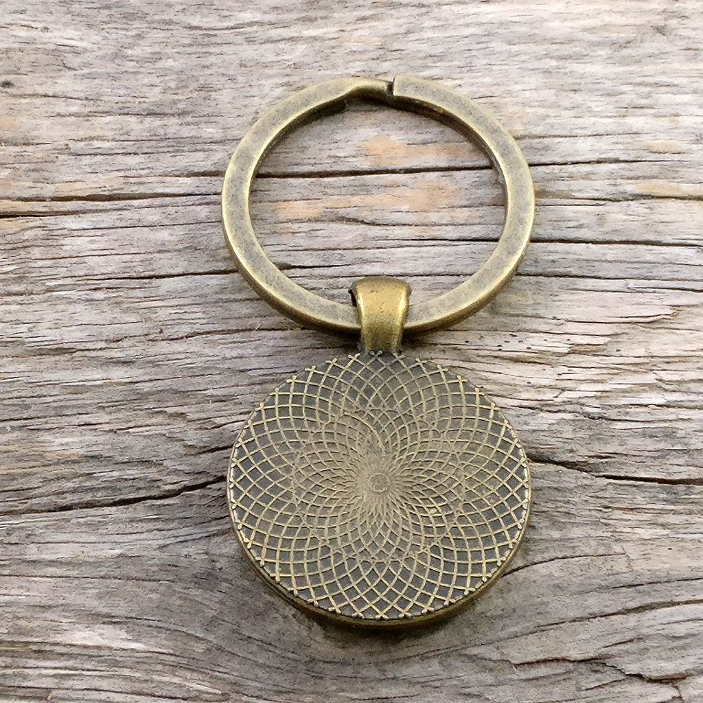 Seattle Keychain - Vintage Map