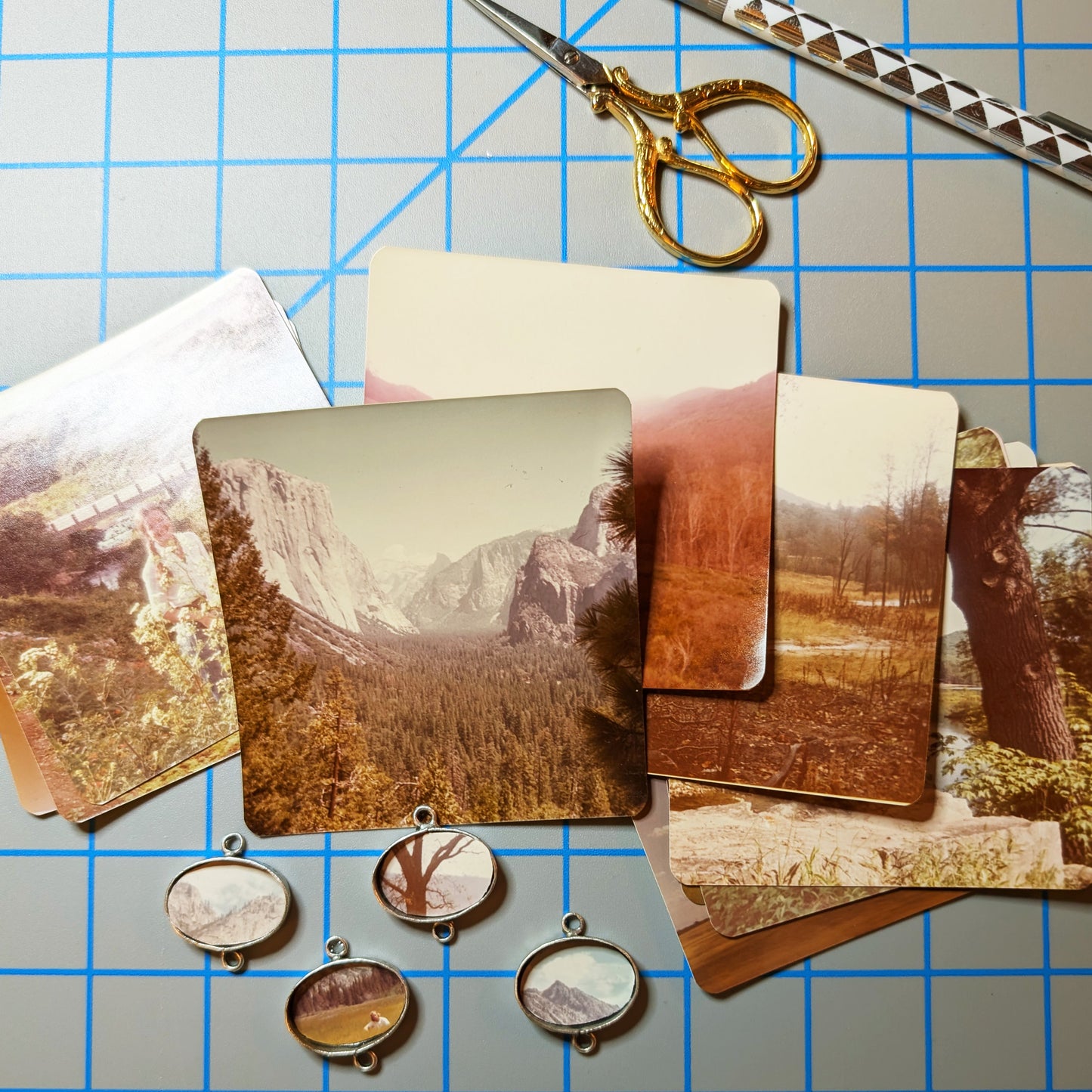 See Shore | ReCapture Collection - Vintage Photo Earrings