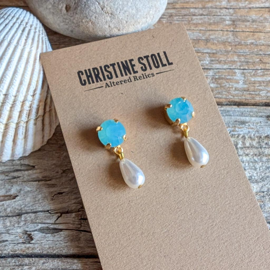 Something Old and Blue Earrings (Posts)