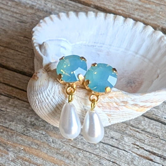 Something Old and Blue Earrings (Posts)