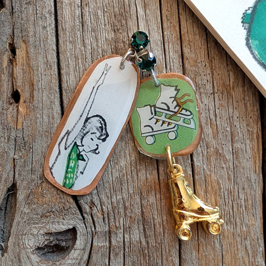 Limited Edition Earrings - Girl Scout Skate Queen