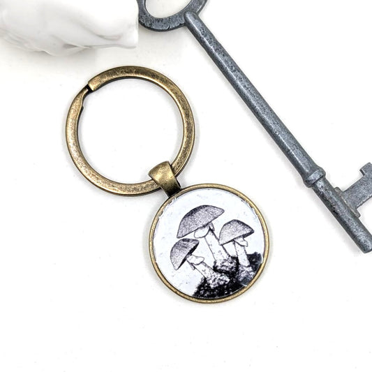 Mushroom Keychain - Death Caps