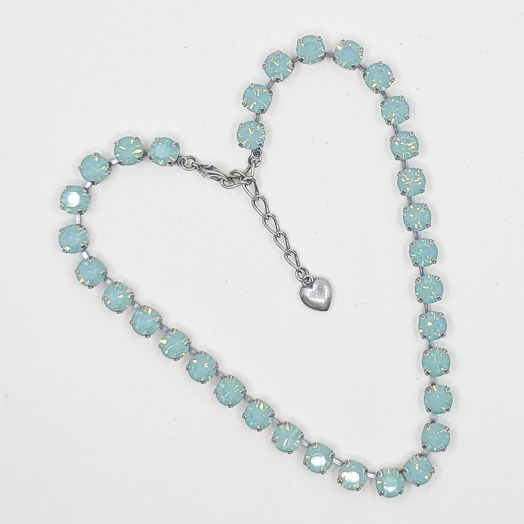 Pacific Opal Vintage Rhinestone Necklace
