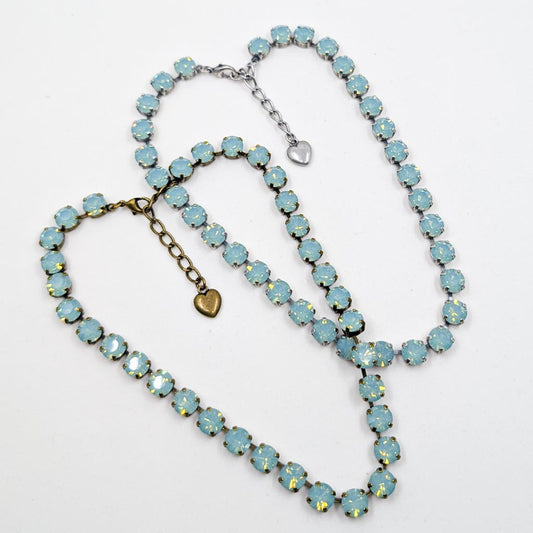 Pacific Opal Vintage Rhinestone Necklace