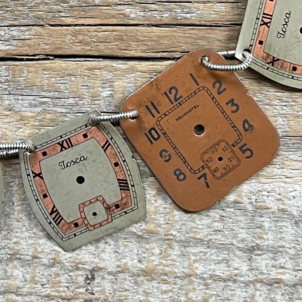 Vintage Watch Dial Necklace - Limited Time II