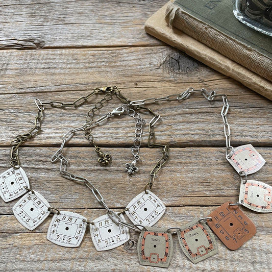 Vintage Watch Dial Necklace - Limited Time II