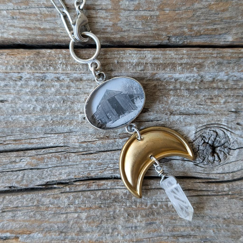 Entry V | ReCapture Collection - Vintage Photo Necklace