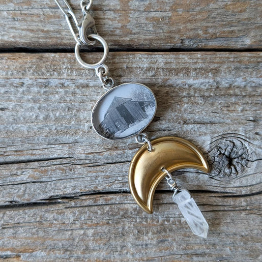 Entry V | ReCapture Collection - Vintage Photo Necklace