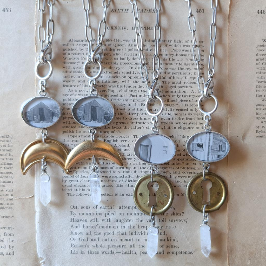 Entry V | ReCapture Collection - Vintage Photo Necklace