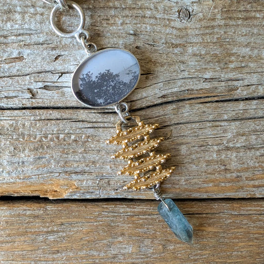 Whispers III | ReCapture Collection - Vintage Photo Necklace