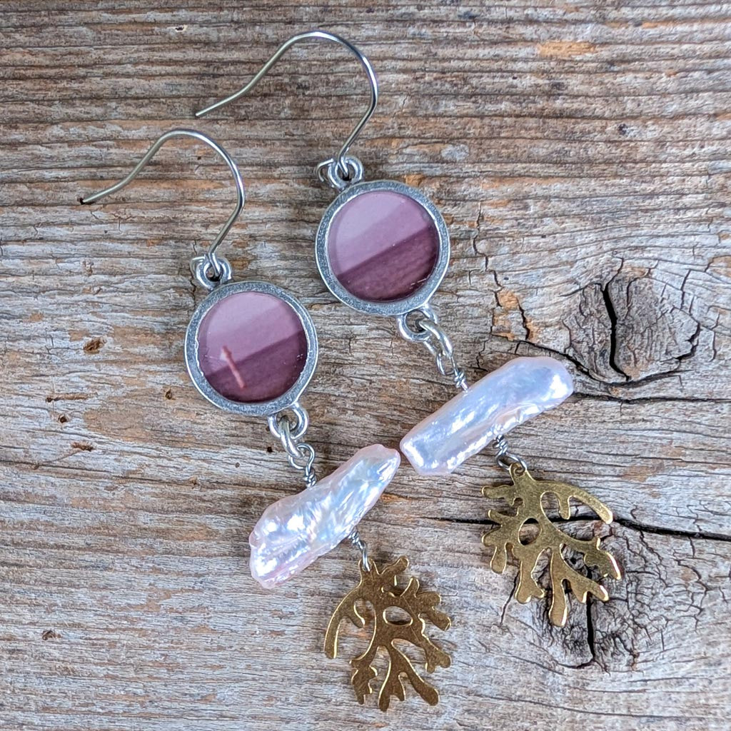 See Shore | ReCapture Collection - Vintage Photo Earrings