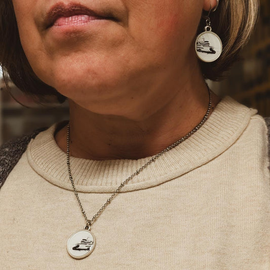 Ferry Boat Necklace - Ferry Me There Necklace