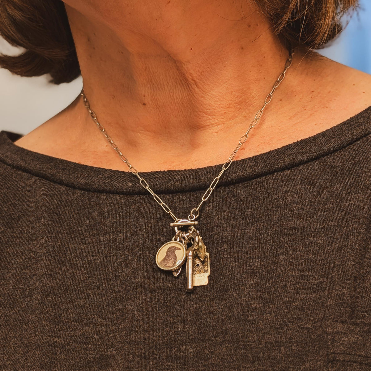 Ravenous Necklace - Raven Treasures