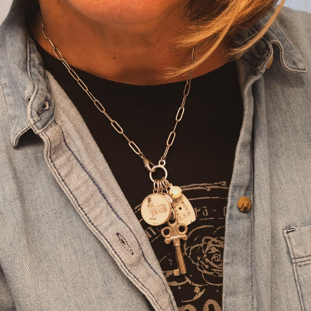 Roam and Roost Necklace - Chicken Treasures