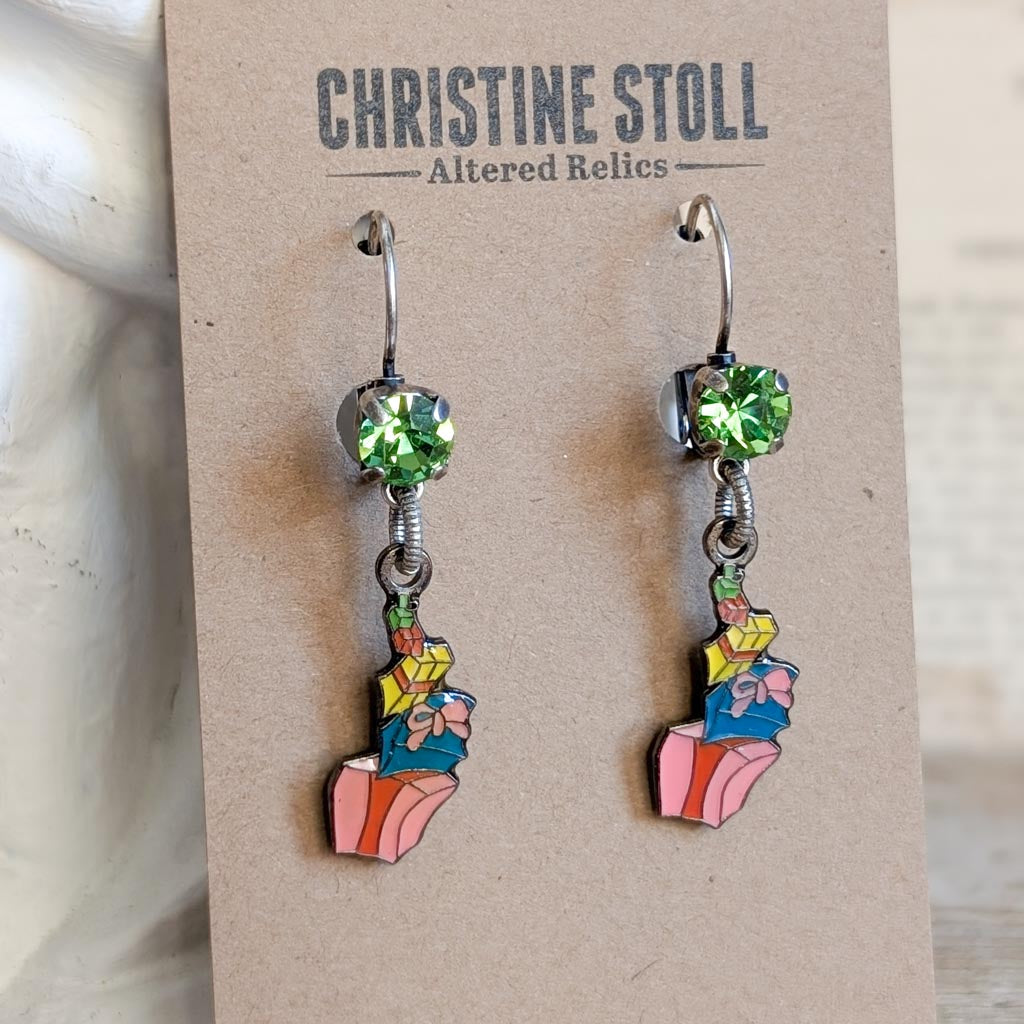 Grinch Limited Edition Earrings - Stolen Presents!