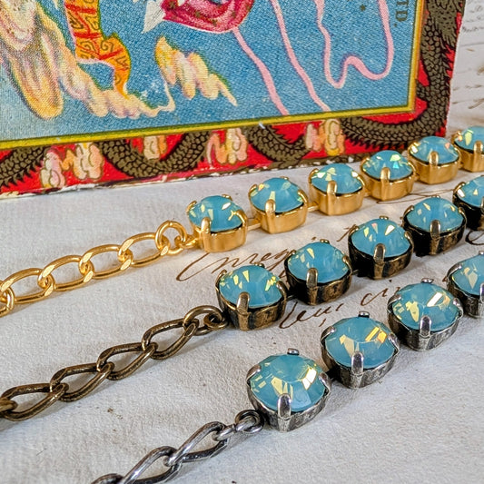 Pacific Opal Vintage Rhinestone Bracelet