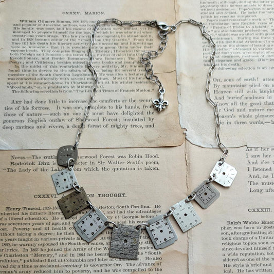 Vintage Watch Dial Necklace - Limited Time