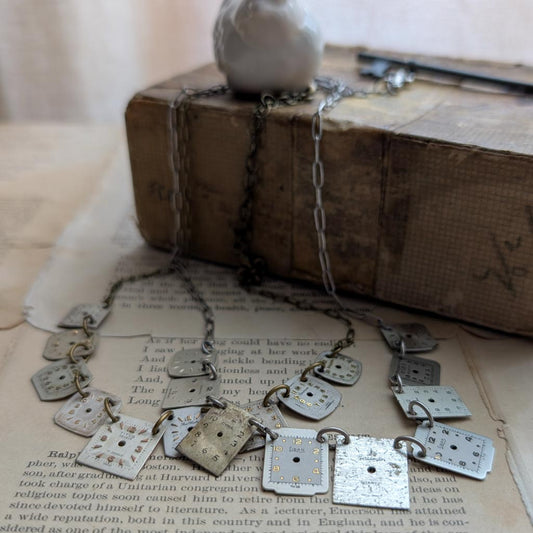 Vintage Watch Dial Necklace - Limited Time